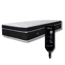 Colchão Com Massageador Solteiro 0,88x1,88 cor Preto ALLMAG
