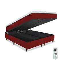 Colchão Compact Magnético Massageador e Cama Box Baú