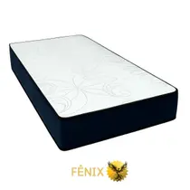 Colchão D28 B ranco Solteiro Suporte Perfeito para a Coluna Confortável E Resistente Melhor Preço Suporte Perfeito para a Coluna.