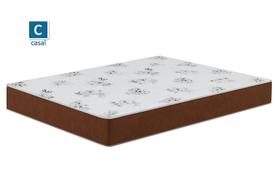 Colchão D33 138x188x14 - Lateral Marrom PREMIUM