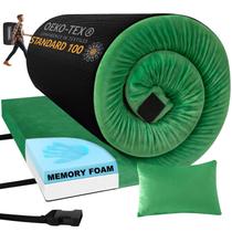 Colchão de acampamento Aodisman Thick Memory Foam 7,62 cm impermeável