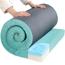 Colchão de acampamento HOMBYS Portable Memory Foam impermeável de 3 cm Colchão de acampamento HOMBYS Portable Memory Foam impermeável de 3 cm