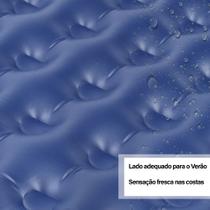 Colchão de Ar Cama Dobrável Inflável Casal Camping Casa Parque WCT Fitness