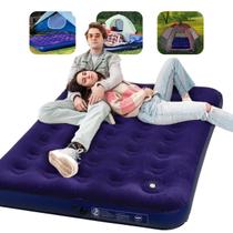 Colchão de Ar Inflável Casal Acampamento Mor Trilha Camping