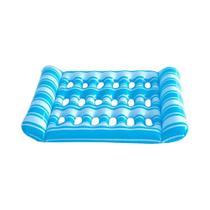 Colchão de Ar Inflável Dobrável para Piscina - Espreguiçadeira Flutuante de PVC