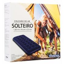 Colchão de ar solteiro bestway 1,85m x 76cm x22cm