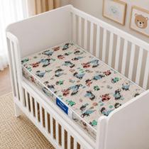 Colchão de Berço 130x60 com Espuma D18 Colchão para Berço com Espuma 60x130