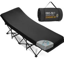 Colchão de berço de acampamento CYMULA Memory Foam 190x76x5 cm
