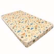 Colchão De Berço Padrao Americano 130x60 Espuma D18 Soninho Advanced Diversas Estampas