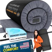 Colchão de Camping Hazli Matrix AirCell 10cm Espuma Viscoelástica Queen Colchão de Camping Hazli Matrix AirCell 10cm Espuma Viscoelástica Queen