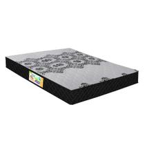 Colchão de Espuma D33 Firme Casal 1,38mX22cm de Altura Duo Gazin Preto 100kg p/ pessoa Colchão de Espuma D33 Firme Casal 1,38mX22cm de Altura Duo Gazin Preto 100kg p/ pessoa