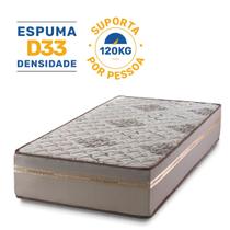 Colchão de Espuma D33 One Face Millenium Solteiro 88 cm