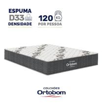 Colchão de Espuma D33 Ortobom Airtech 100 Casal 138cm