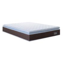 Colchão de Espuma D33 Pillow Top Ortopédico Comfort Luxo Casal 138cm Colchão de Espuma D33 Pillow Top Ortopédico Comfort Luxo Casal 138cm