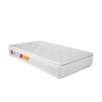 Colchão de Espuma D45 Orthocrin Royal Saúde Plus Branco Pillow top Solteiro Plus Viúva 110x200x28 Espuma Certificada Alto Suporte