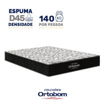 Colchão de Espuma D45 Ortobom Airtech 150 D45 Casal 138 cm
