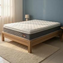 Colchão de Espuma D45 Pillow Top Fort Comfort Casal 138 cm Colchão de Espuma D45 Pillow Top Fort Comfort Casal 138 cm