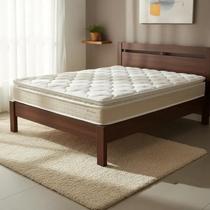Colchão de Espuma D45 Pillow Top Ortopédico Domo Queen