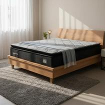 Colchão de Espuma D45 Pillow Top Suport Prime Casal 138 cm
