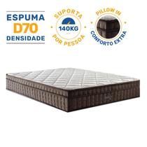 Colchão de Espuma D70 Pillow In Ultra Dream DAngelis Queen 158 cm Colchão de Espuma D70 Pillow In Ultra Dream DAngelis Queen 158 cm