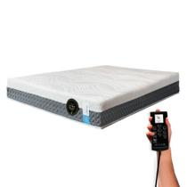 Colchão de látex articulado cinza 25cm