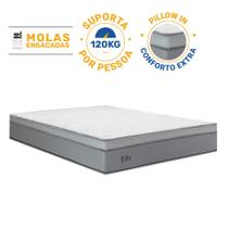 Colchão de Molas Ensacadas Pillow In Elite Queen 158 cm Colchão de Molas Ensacadas Pillow In Elite Queen 158 cm