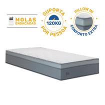 Colchão de Molas Ensacadas Pillow In Elite Solteiro 88 cm Colchão de Molas Ensacadas Pillow In Elite Solteiro 88 cm