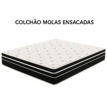 Colchão de Molas Ensacadas Viúva 1,28x1,88x20cm Conforto Individual e Alta Qualidade Colchão de Molas Ensacadas Viúva 1,28x1,88x20cm Conforto Individual e Alta Qualidade