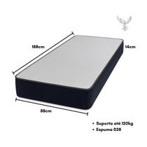 Colchão De Solteiro , Cinza Em Espuma D28,Dupla Face ,Pode ser Utilizado dos Dois Lados Bordado,Envio Imediato . Colchão De Solteiro , Cinza Em Espuma D28,Dupla Face ,Pode ser Utilizado dos Dois Lados Bordado,Envio Imediato .