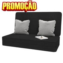 Colchão Dobrável Casal 1,28x1,80m Conforto, Praticidade e Fácil Armazenamento para Casa, Viagens e Hóspedes.