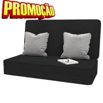 Colchão Dobrável de Casal com Espuma Confortável Compacto, Portátil e Ideal para Ambientes Pequenos.