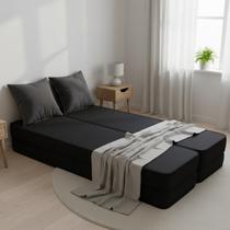 Colchão Dobrável Solteiro Duas Partes 188X88 Conforto e Praticidade em Qualquer Lugar.