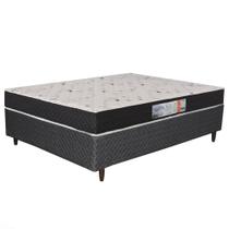 Colchão e Box Umaflex Casal com Espuma D45 100% Poliéster 66x138x188cm New Duo Positano