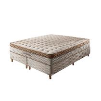 Colchão Eco Linho com Cama Box Paropas Queen