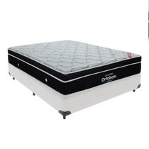 Colchão Elegant Ortobom Base Branco Casal com Molas Ensacadas Colchão Elegant Ortobom Base Branco Casal com Molas Ensacadas