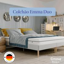 Colchão Emma Duo - Espuma dupla face (macio vs. firme) - Casal (138x188cm)