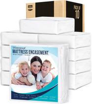 Colchão Encasement Utopia Bedding Twin XL Waterproof x10