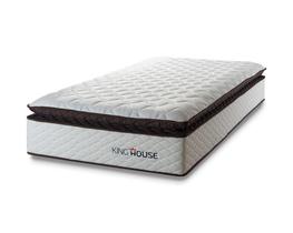 Colchão Espuma D33 San Diego Solteiro 88x188x29 Branco