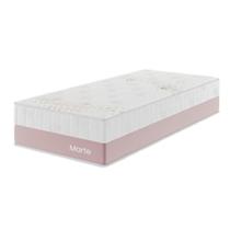 Colchão Espuma Ortopédico Solteiro 34x88x188cm Marte Rose - Casa Giulia