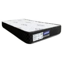 Colchão Espuma Solteiro D33 Gazin Sonolar Supreme Preto 88x188x17cm Alta durabilidade 100 porcento ESPUMA INMETRO