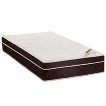 Colchão Exclusive Ortopédico Solteiro Marrom e Branco (Gelo) 78cm - 70108