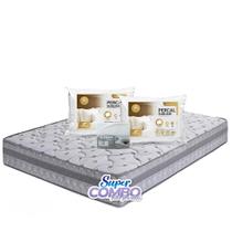 Colchão Extra Firme Michigan F.A Colchões Casal 138x188x24cm - Super combo feito pra você!