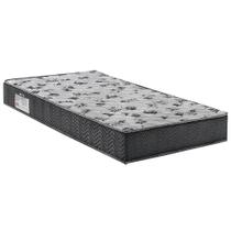 Colchão Fort Tech Iso 100 88x188 Solteiro Espuma D33 Ortobom Cor Branco com Preto