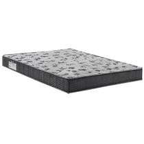 Colchão Fort Tech ISO 150 Casal 18x188x138 Espuma D45 Ortobom Cor Branco com Preto Colchão Fort Tech ISO 150 Casal 18x188x138 Espuma D45 Ortobom Cor Branco com Preto