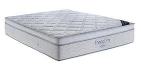 Colchão Freedom Casal 138x188x32 Branco Ortobom Colchão Freedom Casal 138x188x32 Branco Ortobom