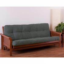 Colchão Futon Blazing Needles Renewal 13 cm, totalmente em aço, cinza