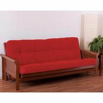 Colchão Futon Blazing Needles Renewal 13cm Full Vermelho Colchão Futon Blazing Needles Renewal 13cm Full Vermelho