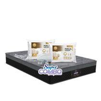 Colchão Gazin New York Preto King Size 193x203x26cm - Super combo feito pra você!