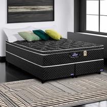 Colchão Gazin Pérola Negra Queen Size 1,58 - Mola Ensacada 32cm