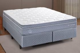 Colchão Herval Casal Maxspring Pillow Top One Side com EcoSpuma e Tecido Aloe Vera